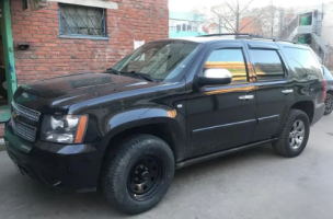 Дефлекторы окон (ветровики) Chevrolet Tahoe III (GMT 900) 2007 (Шевролет Такхое) Кобра Тюнинг